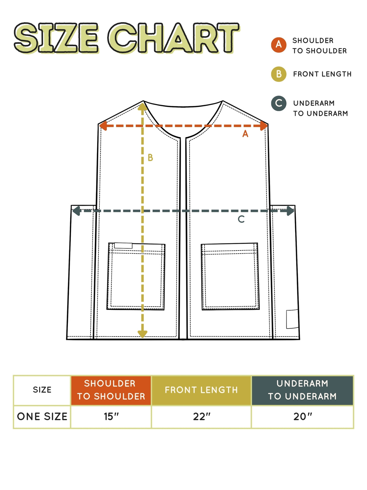Reversible Vest - Batik