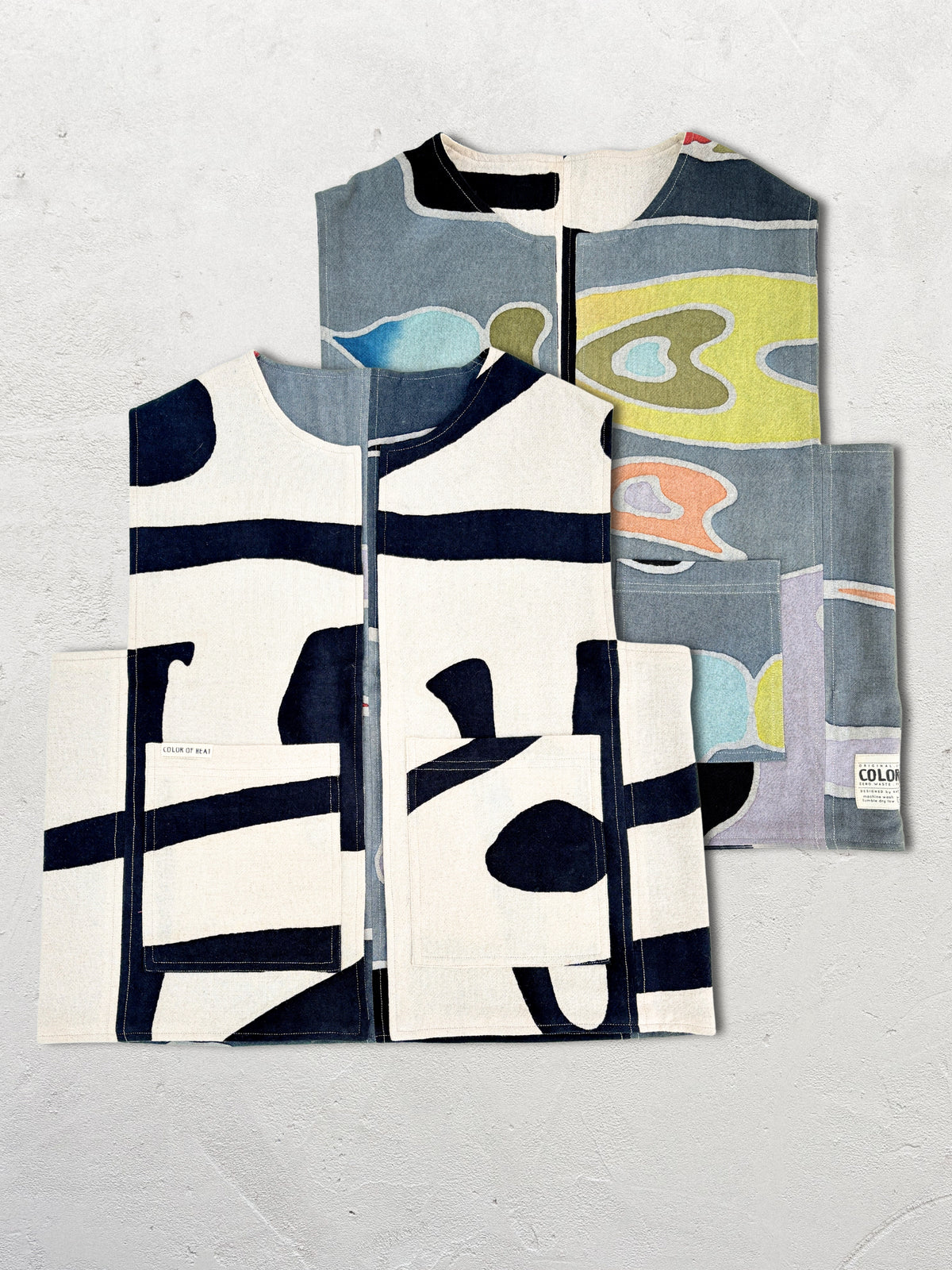 Reversible Vest - Batik