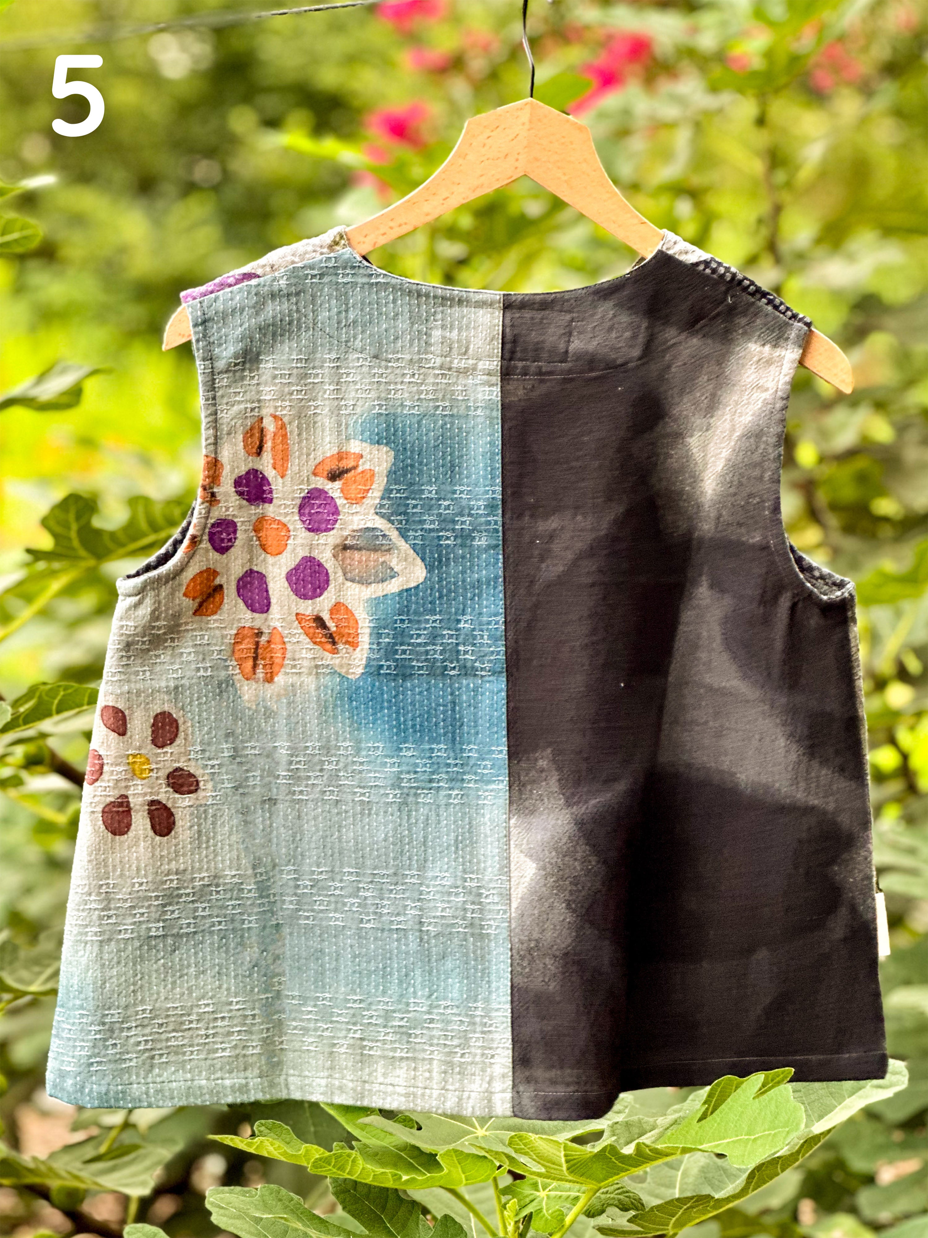 V-Neck Top - Batik