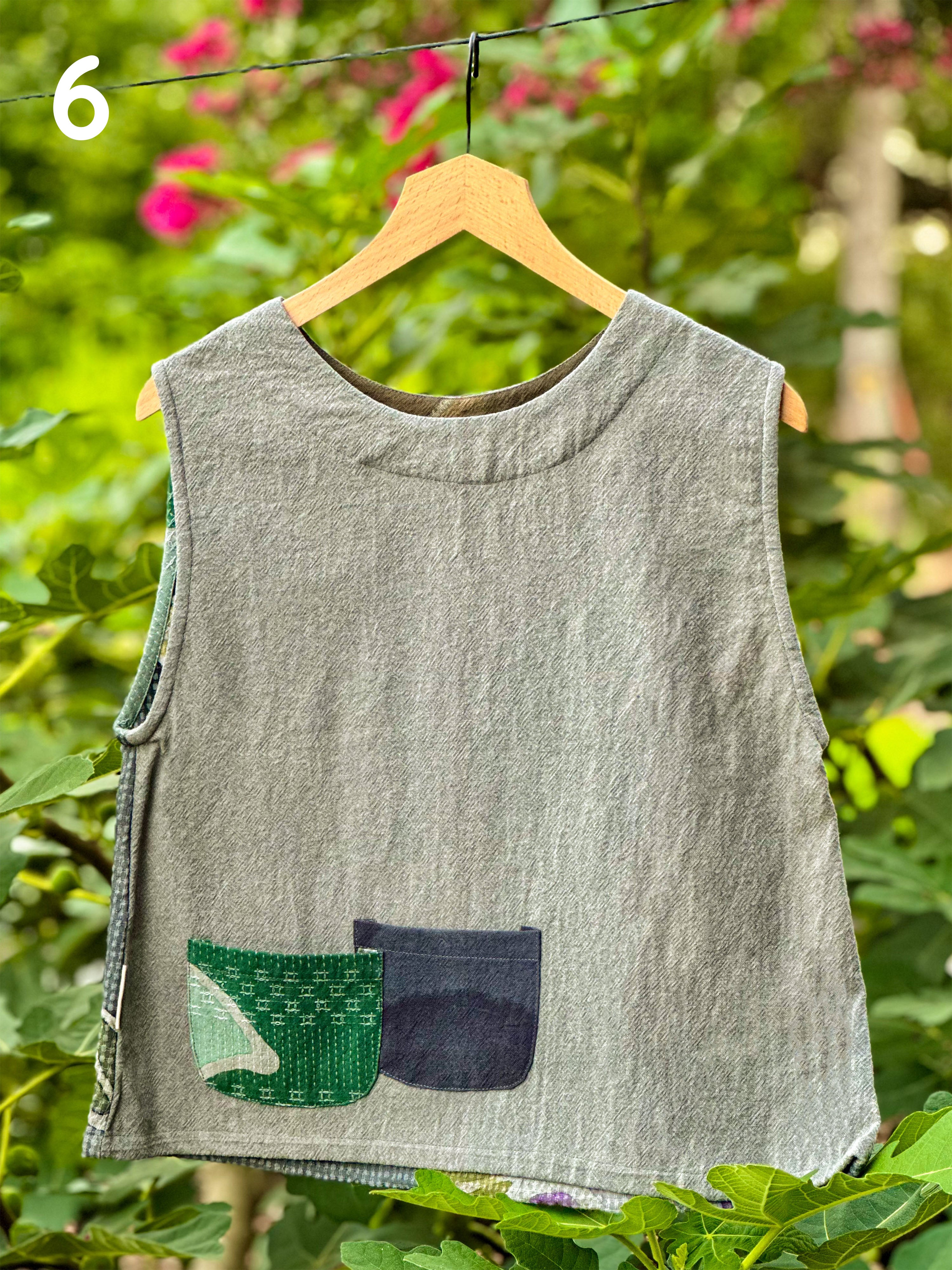 Scoop Neck Top - Batik