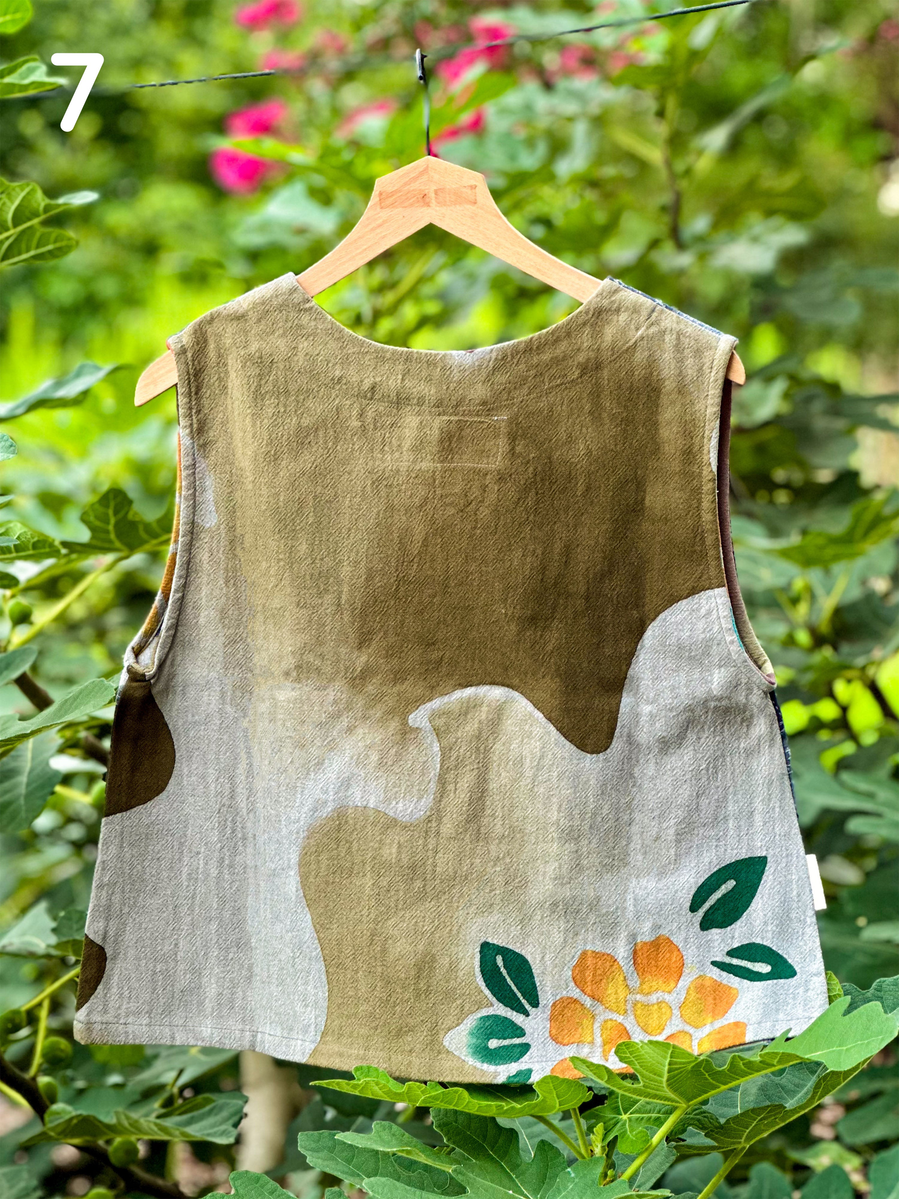 Scoop Neck Top - Batik