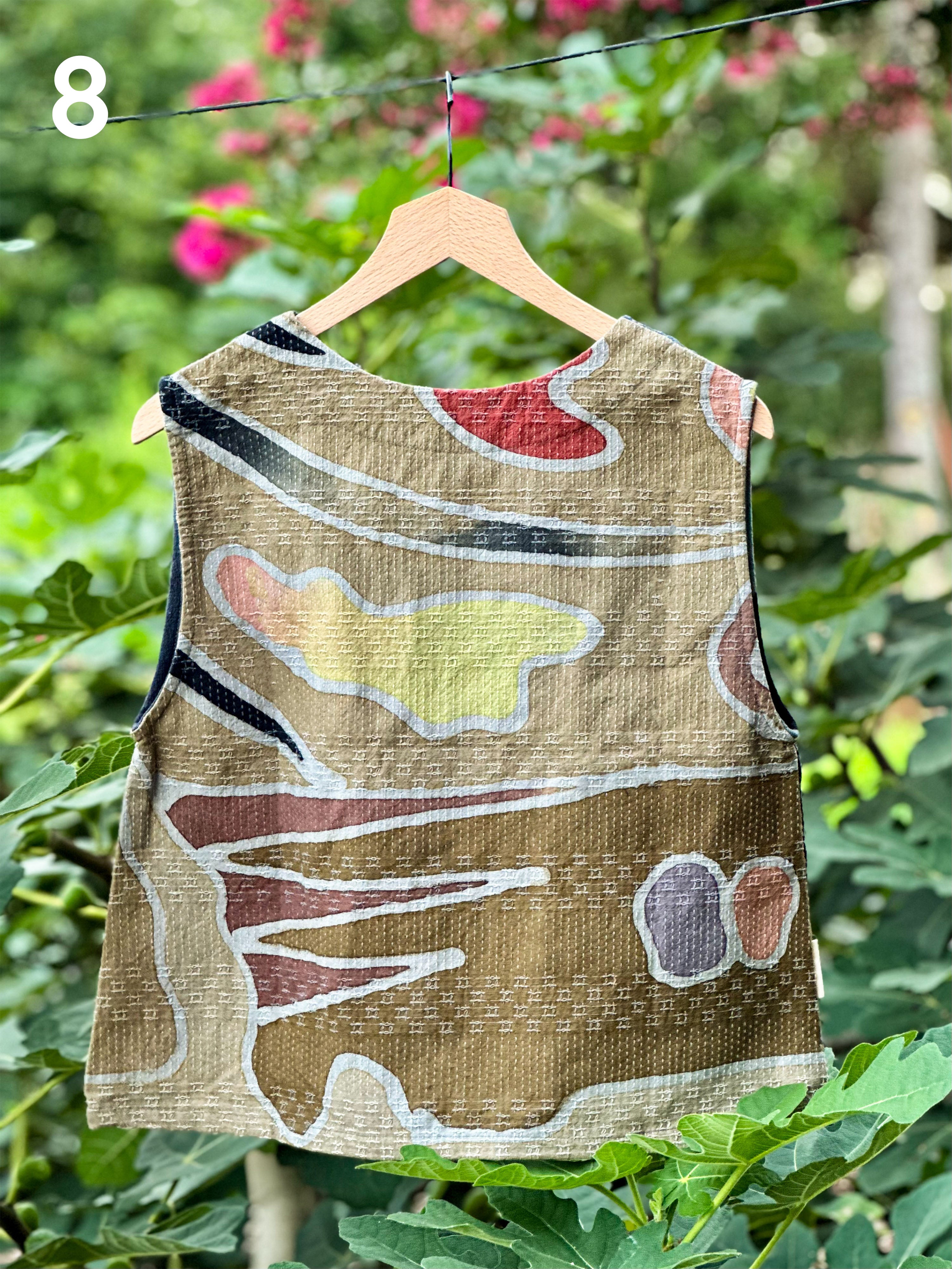 Scoop Neck Top - Batik