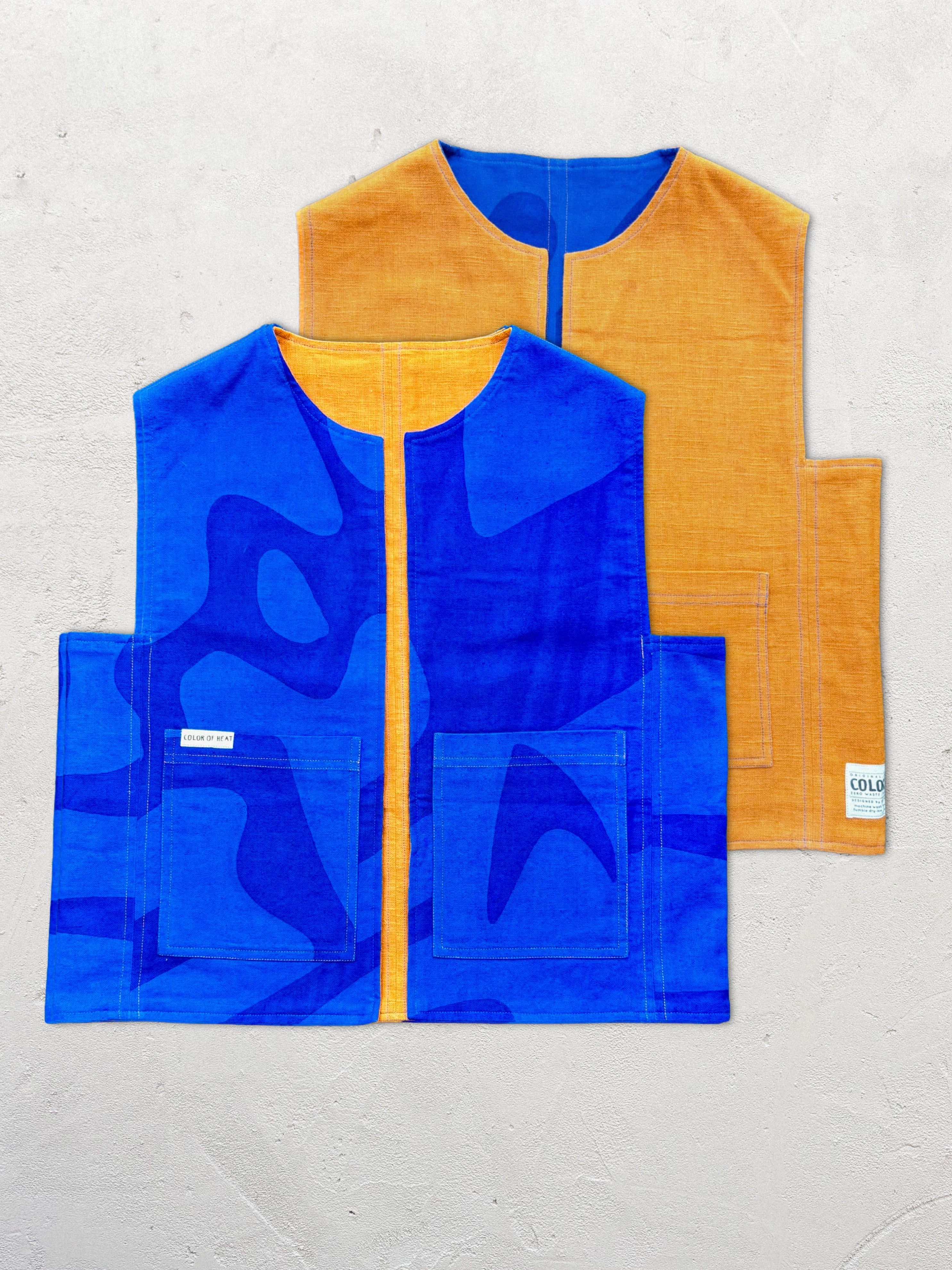 Vest - Reversible Batik