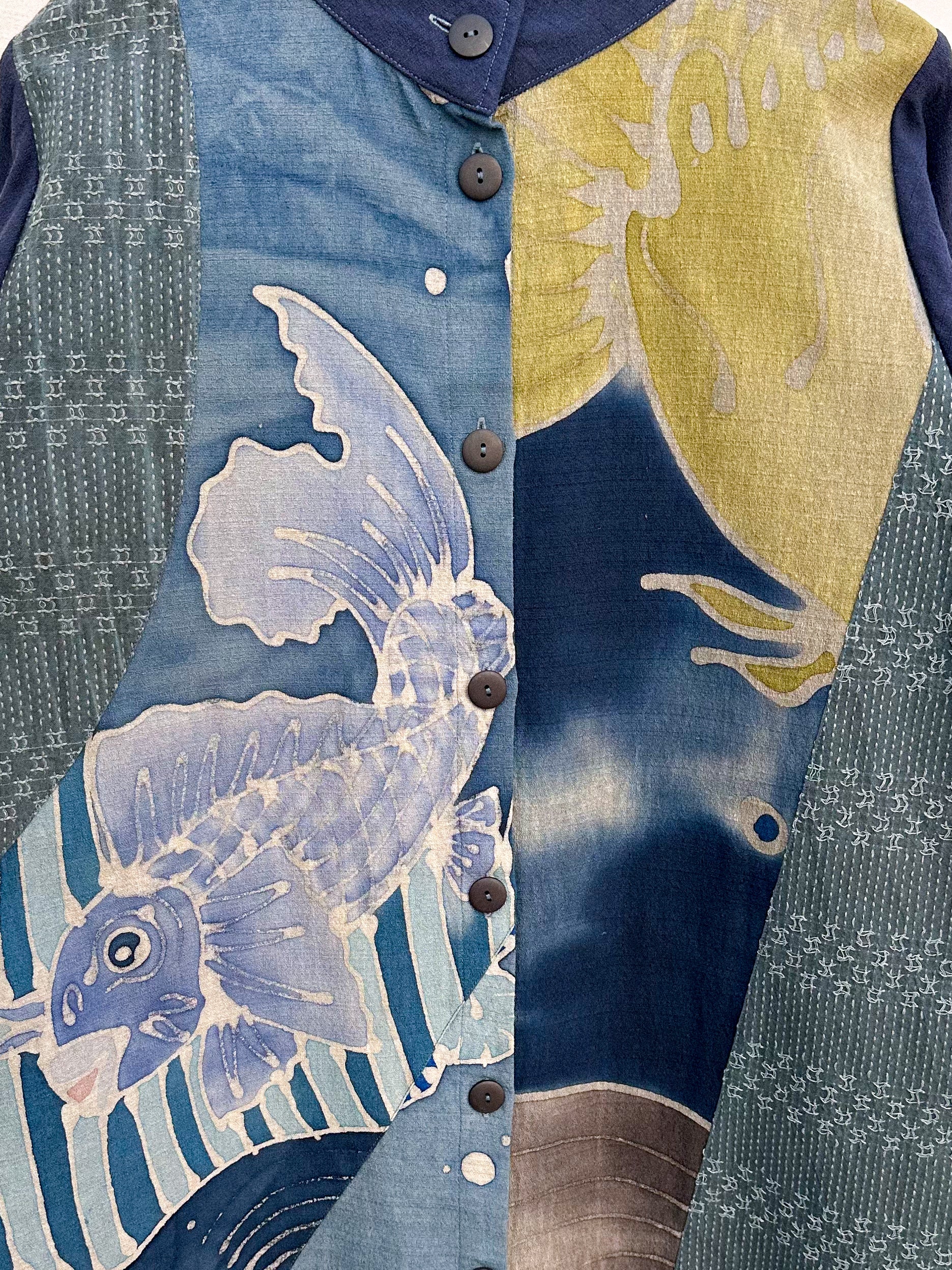 1 of 1 Patchwork Jacket - Batik