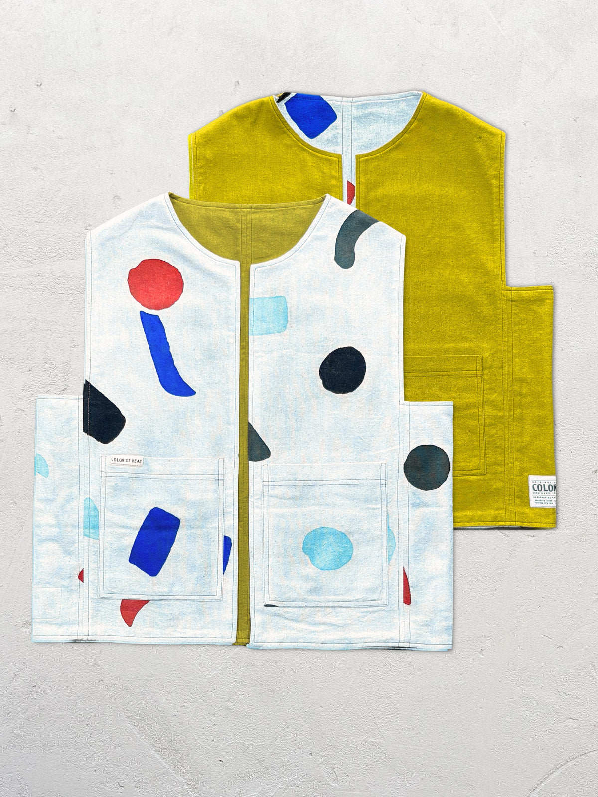 Vest - Reversible Batik