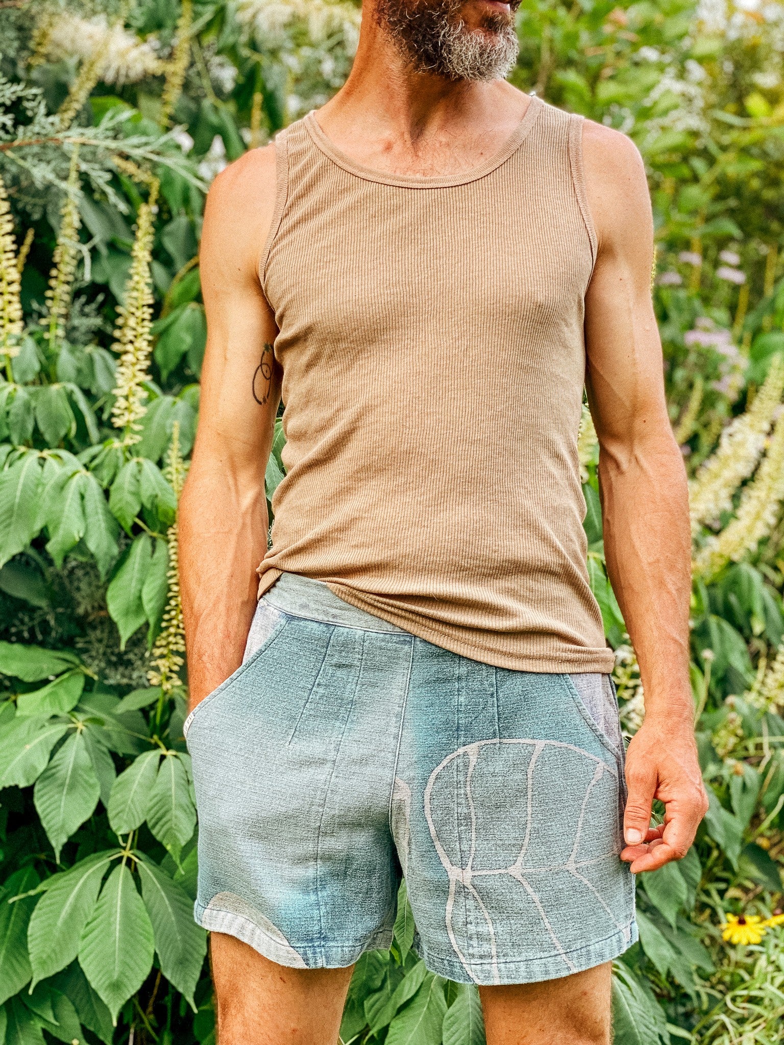 Shorts - Batik Fabric