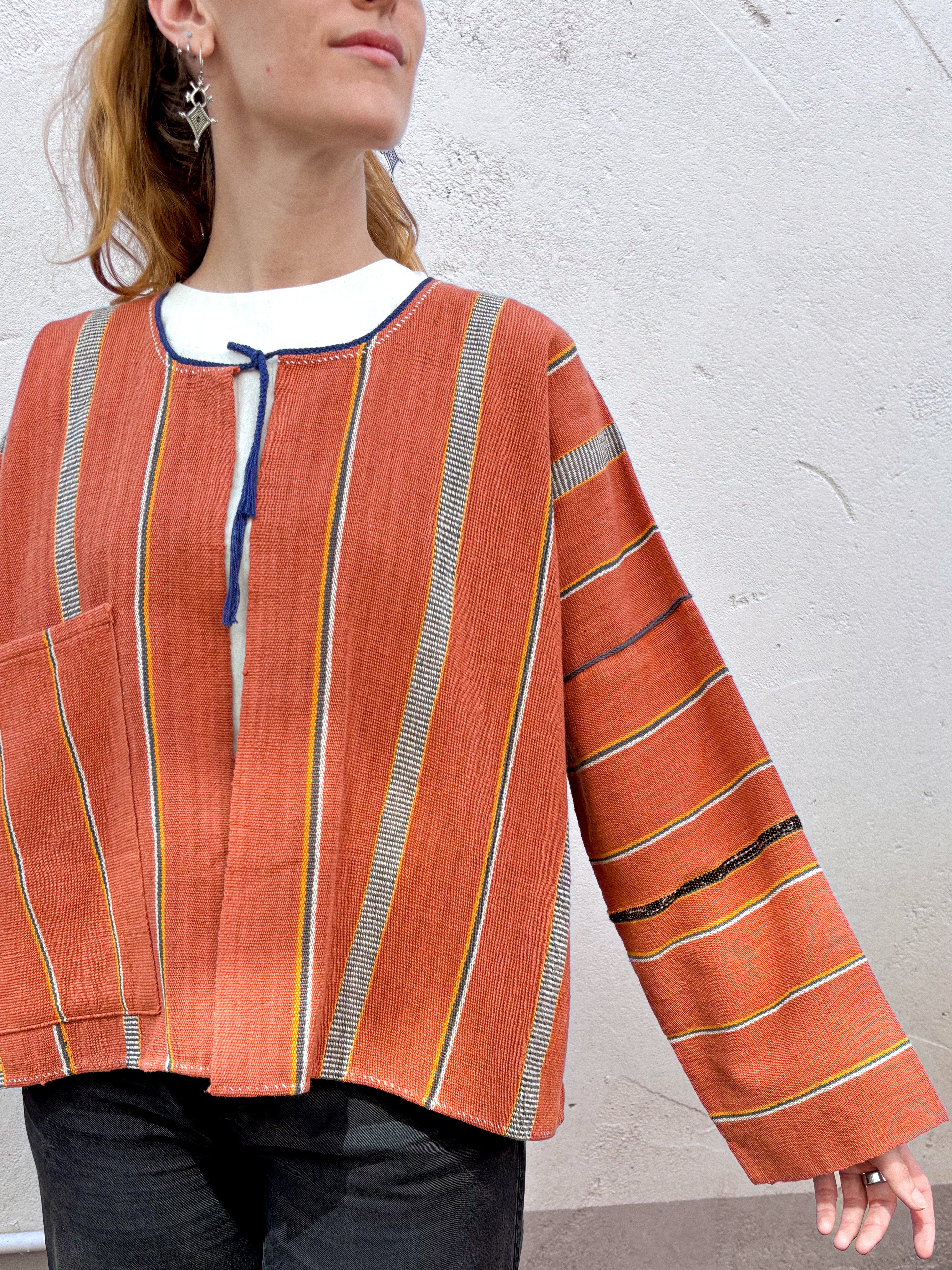 Clay Jacket - Handwoven