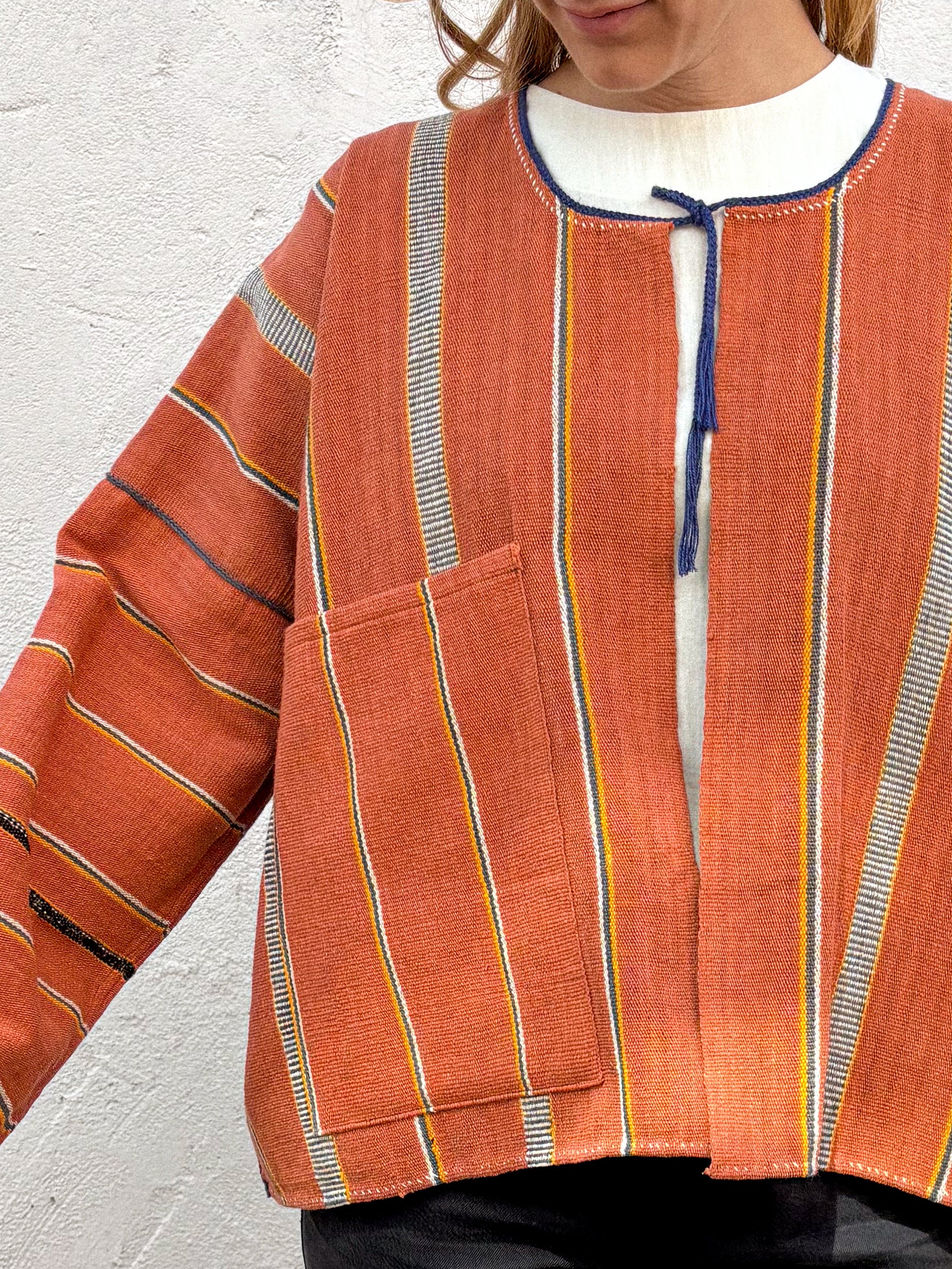 Clay Jacket - Handwoven