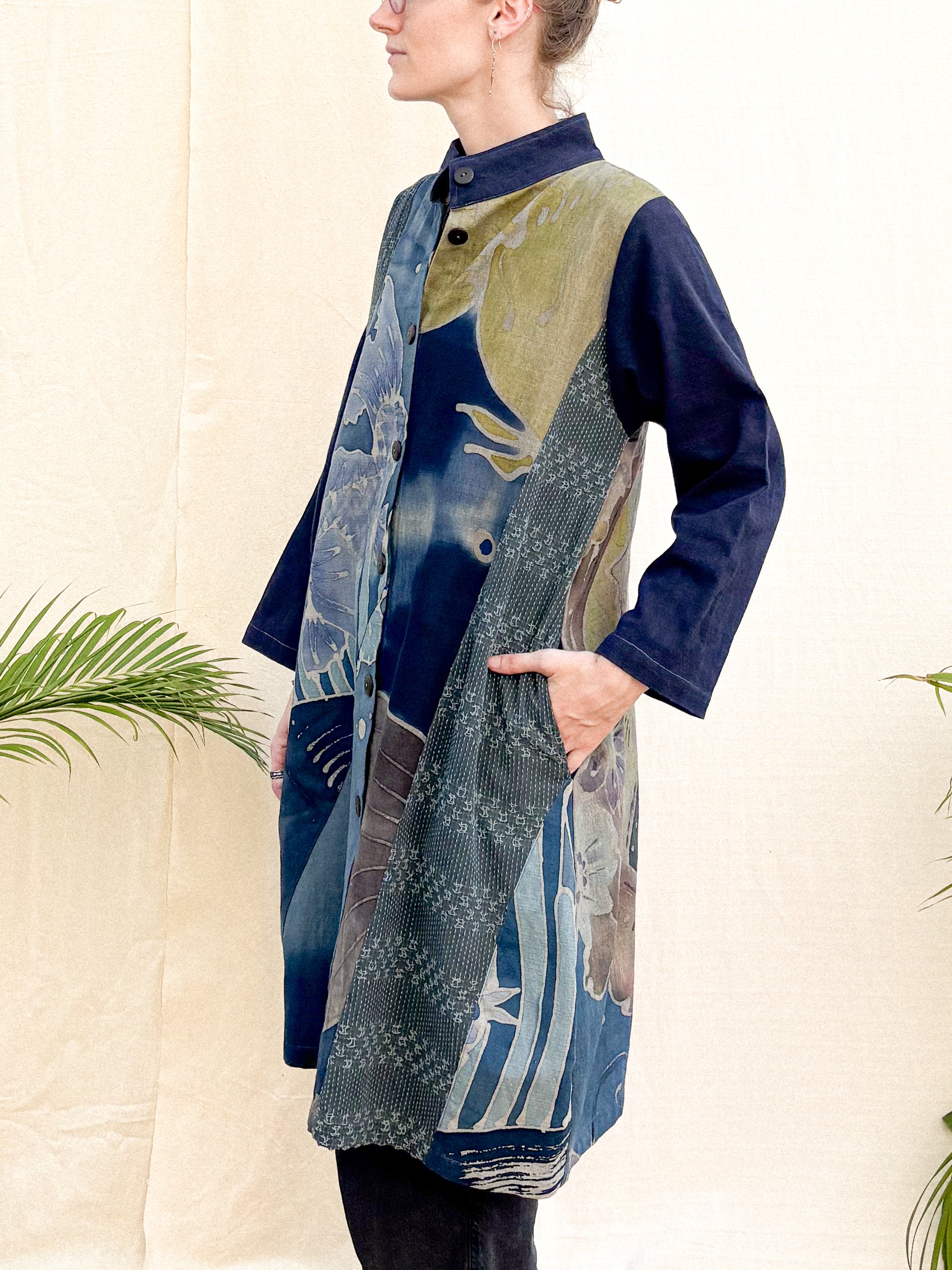 1 of 1 Patchwork Jacket - Batik