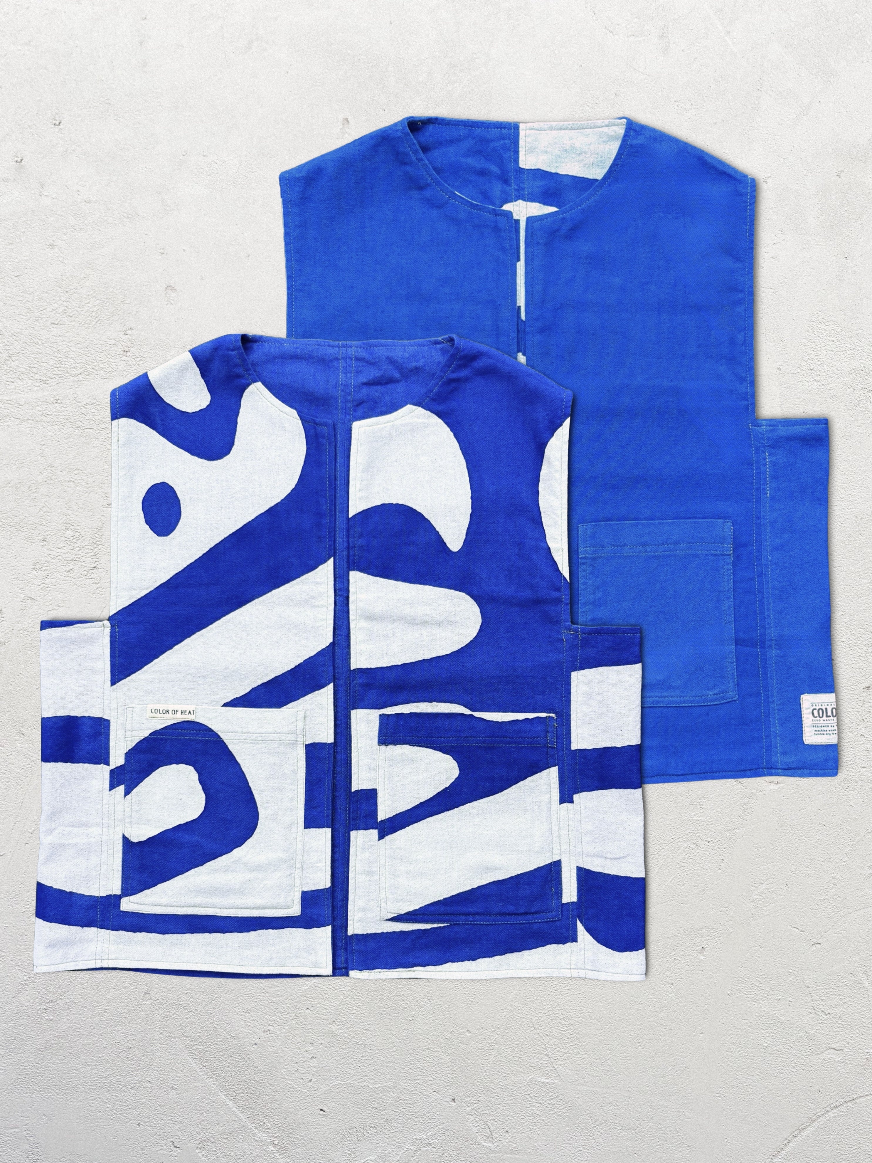 Vest - Reversible Batik