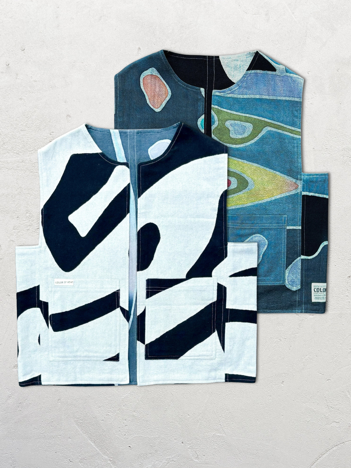 Vest - Reversible Batik